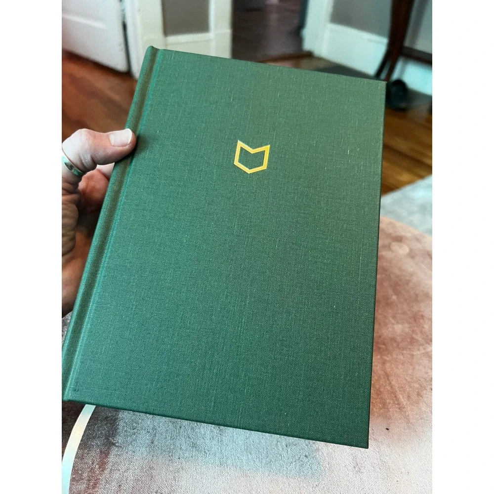 Holman He Reads Truth Bible CSB Men Evergreen Cloth Over Board Excellent